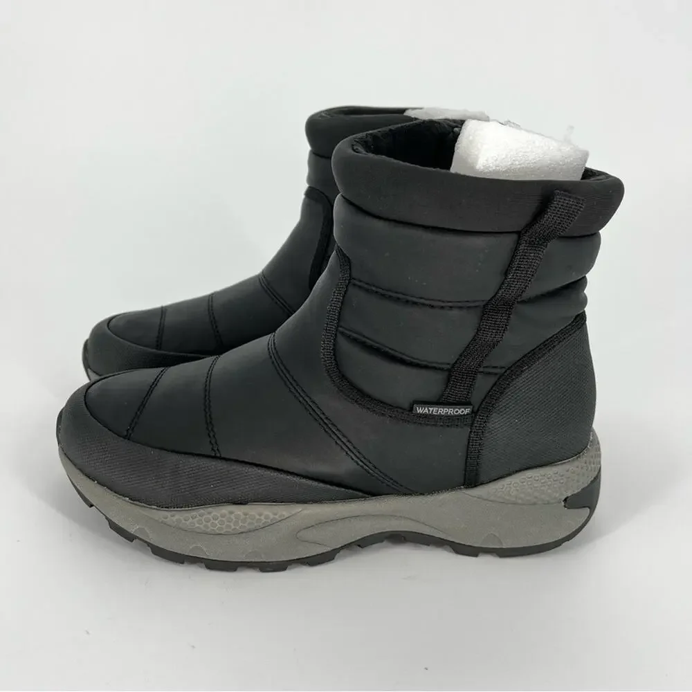 Baretraps Darra Cold Weather Boots Black Waterproof Faux Fur - Size 7.5